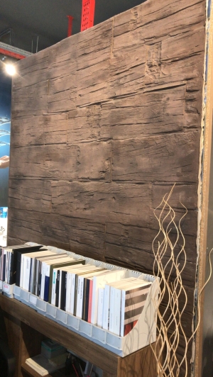 Amazon Kütük Duvar Paneli Uygulama Görseli