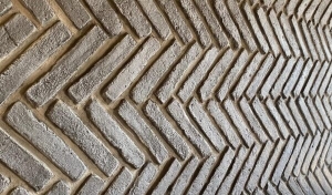 Herringbone Tuğla Duvar Paneli Uygulama Görseli