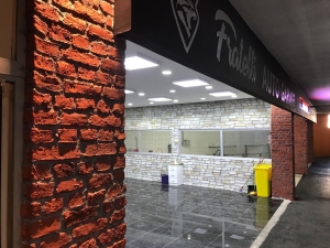 Kırık Tuğla Duvar Paneli Uygulama Görseli