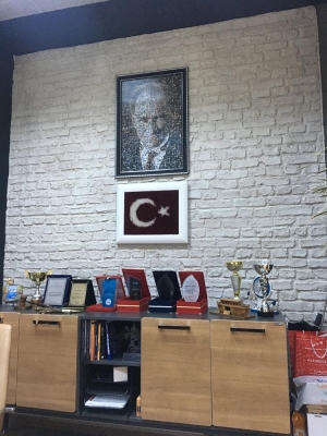 Kırık Tuğla Duvar Paneli Uygulama Görseli